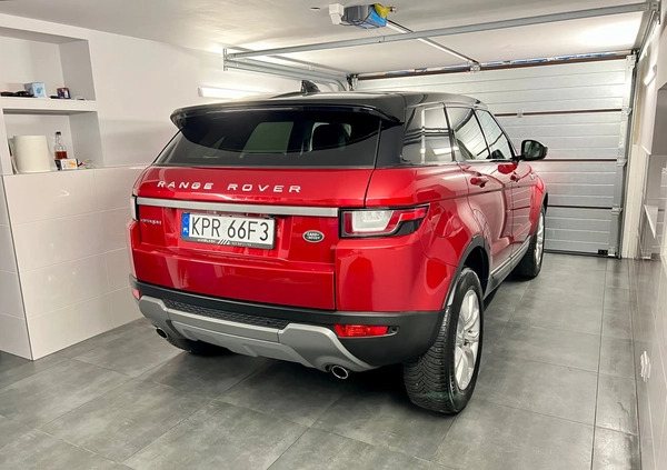 Land Rover Range Rover Evoque cena 96900 przebieg: 127500, rok produkcji 2016 z Kraków małe 596